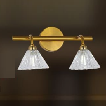 CODE: 7118 - 2: Đèn rọi tranh/roi gương đôi -  KT: L320mm   - Đèn LED ánh sáng vàng