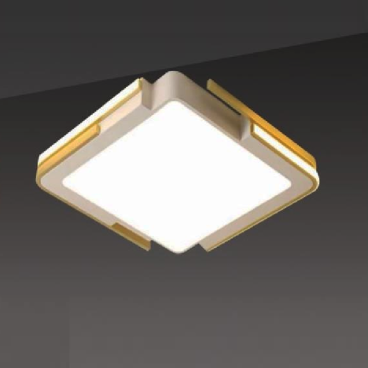 355 - OT75V Trắng: Đèn táp trần LED vuông  - KT: L500mm x W500mm - Đèn LED đổi 3 màu - Remote