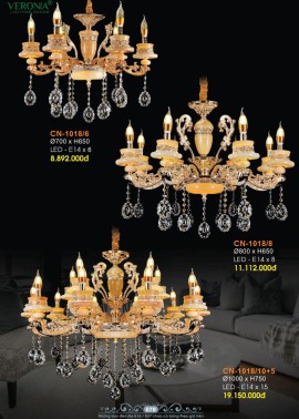 CATALOGUE ĐÈN VERONA 2026 ( CK từ 50%-60%)