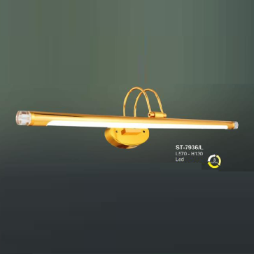 AN - ST - 7936/L: Đèn rọi tranh/rọi gương - KT: L570mm x H130mm - Đèn LED đổi 3 màu