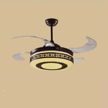 ĐQ - 8008: Quạt trần đèn cánh  xếp