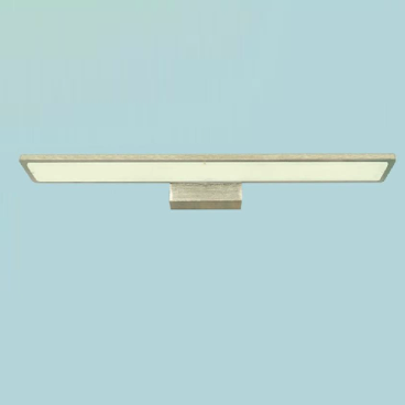 355 - RTA80M Bạc: Đèn rọi tranh/rọi gương màu bạc - KT: L580mm x H150mm - Đèn LED ánh sáng đổi 3 màu