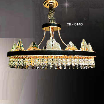 TH - 8148: Đèn thả Phale - KT: Ø800mm x H900mm - Đèn LED đổi 3 màu