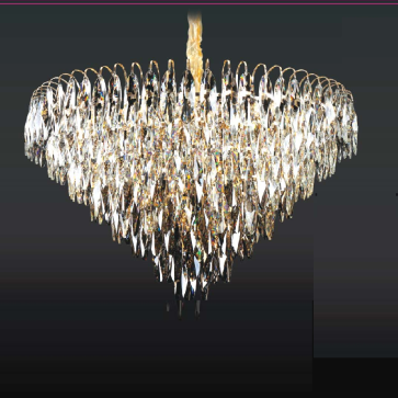 VER - TPL - 8173/600: Đèn thả Phale - KT: Ø600mm x H550mm - Bóng đèn E14 x 14 bóng