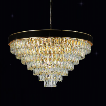 TH - 8212: Đèn thả Phale K9 cao cấp - KT : Ø500mm x H900mm - Đèn E14 x 11 bóng