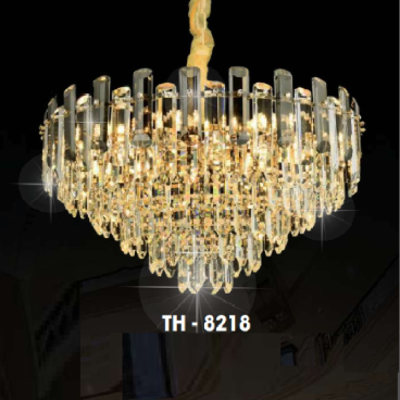 TH - 8218: Đèn thả Phale K9 cao cấp - KT : Ø600mm x H800mm - Đèn E14 x 12 bóng