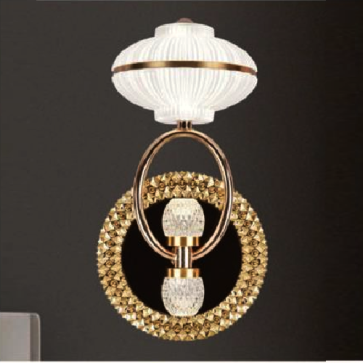 SN - V 8261: Đèn vách LED - KT: Ø150mm x H320mm - Đèn LED 20W ánh sáng vàng