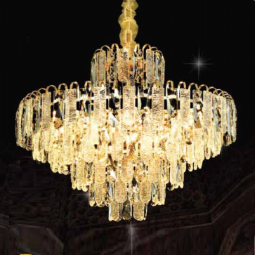 TH - 8263: Đèn thả Phale K9 - KT: Ø600mm x H900mm - Đèn E14 x 12 bóng