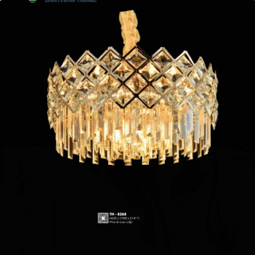 TH - 8268:  Đèn thả Phale  - KT: Ø600mm x H900mm - Đèn E14 x 11 bóng