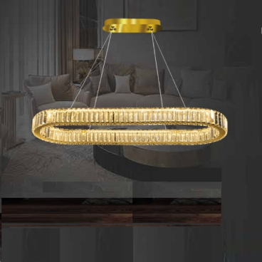 TH - 8319/800mm: Đèn thả Ngang LED Phale  - KT: L800mm x H900mm - Đèn LED đổi 3 màu