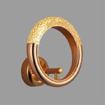 EU - V - 833: Đèn gắn tường LED - KT: Ø200mm x W130mm x H200mm - Đèn LED 5W ánh sáng đổi 3 màu