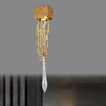 35 - VPL835: Đèn gắn tường Phale - KT: Ø150mm x H750mm - Đèn LED GU10 x1