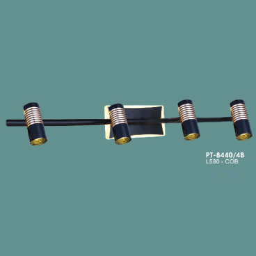 VE - PT - 8440/4B: Đèn rọi tranh/gương 4 bóng - KT: L580mm - Đèn LED COB ánh sáng vàng