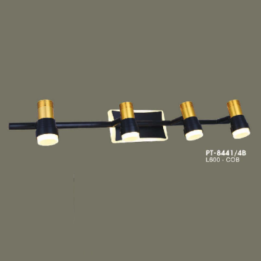 VE - PT - 8441/4B: Đèn rọi tranh/gương 4 bóng - KT: L600mm - Đèn LED COB ánh sáng vàng