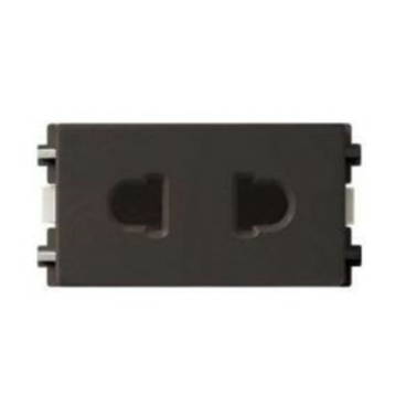 84426SUS_BZ_G19: Ổ cắm đơn 2 chấu 10A, Size S