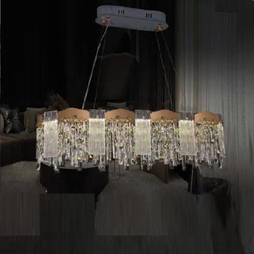 TH - 8582: Đèn thả Ngang Phale cao cấp  - KT: L900mm x H1100mm - Đèn LED