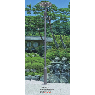 CODE: 86032: Đèn trụ sân vườn LED