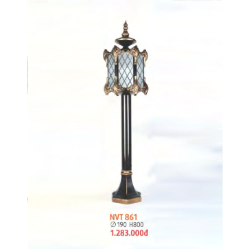 NVT 861: Đèn trụ sân vườn hợp kim