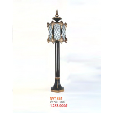 NVT 861: Đèn trụ sân vườn hợp kim