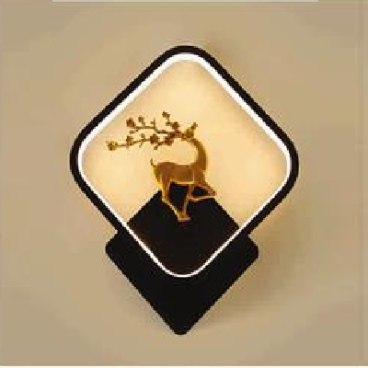 EU - V - 867: Đèn gắn tường LED - KT: Ø240mm  - Đèn LED 14W ánh sáng vàng 3000K