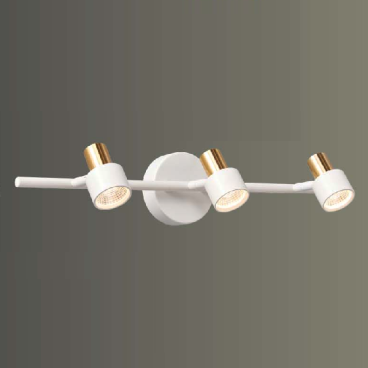 VE - PT - 8673/3A: Đèn rọi tranh/gương 3 bóng - KT: L480mm - Đèn LED ánh sáng vàng 3000K