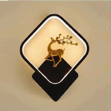 EU - V - 868: Đèn gắn tường LED - KT: Ø240mm - Đèn LED 14W ánh sáng vàng 3000K