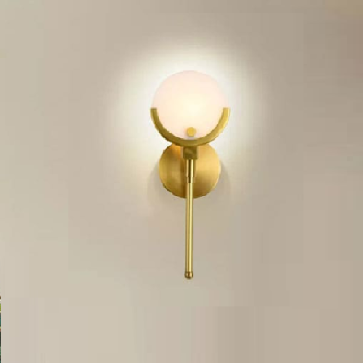 EU - V - 881: Đèn gắn tường  - KT: L130mm x W150mm x H340mm - Đèn LED chân E14 x1