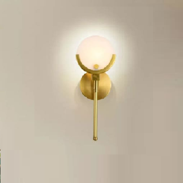 EU - V - 881: Đèn gắn tường  - KT: L130mm x W150mm x H340mm - Đèn LED chân E14 x1