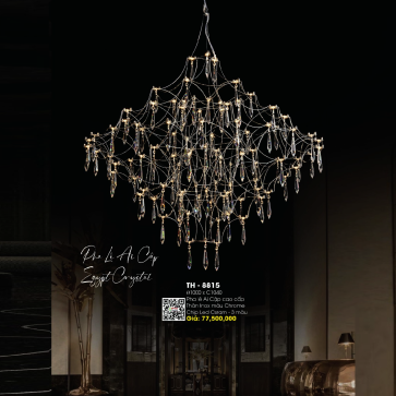 TH - 8815: Đèn thả LED Phale  - KT: Ø1100mm x H1040mm - Đèn LED đổi 3 màu