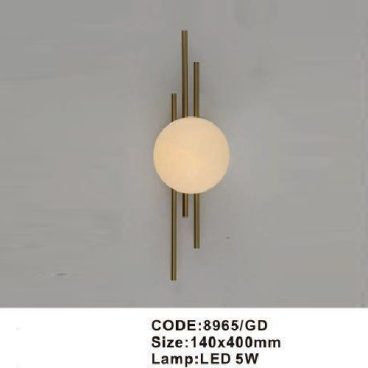 CODE: 8965/GD: Đèn gắn tường LED - 140mm x 400mm - Đèn LED 5W