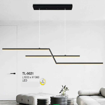 AN -TL - 9021: Đèn thả ngang LED - KT : L1000mm x H1000mm - Đèn LED đổi 3 màu