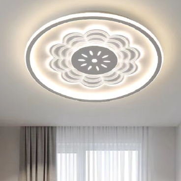 MO - 905 - 21: Đèn áp trần tròn LED - KT: Ø500mm x H80mm - Đèn LED đổi 3 màu