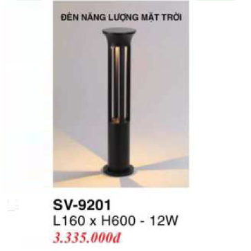 SV - 9201: Đèn trụ sân vườn LED