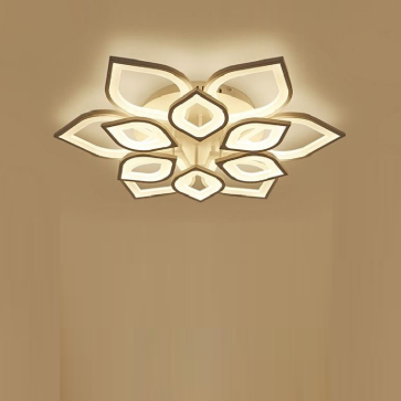 MO - 923A - 18 : Đèn áp trần LED 12 cánh  - KT:  Ø800mm x H150mm - Đèn LED đổi 3 màu