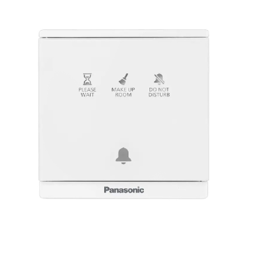 WMF936 ‑ VN: Nút nhấn chuông có đèn báo " Không làm phiền" - " Dọn phòng" - " Vui lòng đợi"