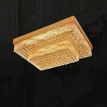 EU - MFL - 94: Đèn áp trần chữ nhật Phale - ĐK: L1000mm x W700mm - Đèn LED đổi 3 màu + Đèn E14 - Remote