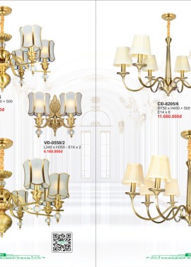CATALOGUE ĐÈN ANDORA 2026 ( Chiếc khấu từ 50%-55%)