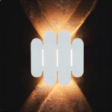 NV  963A: Đèn gắn tường LED - KT: L135mm x H140mm - Đèn LED 10W ánh sáng vàng