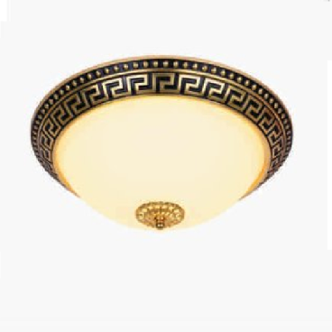 BT - 97: Đèn ốp trần chao thủy tinh - KT: Ø300mm - Đèn LED 12W x 2 ánh sáng đổi 3 màu