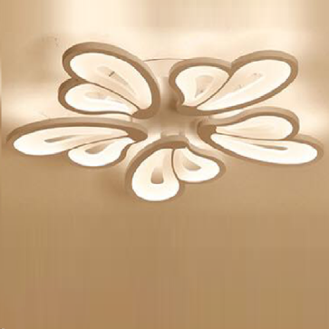 MO - 979: Đèn áp trần LED , 5 cánh -  KT:  Ø600mm x H110mm - Đèn LED đổi 3 màu