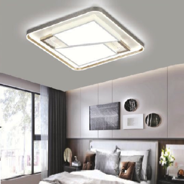 VE - MT - 9805: Đèn ốp trần LED - KT: L550mm x W550mm x H100mm - Đèn LED đổi 3 màu - Remote