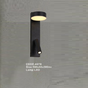 CODE: A070: Đèn gắn tường LED - KT: 160mm x 60mmx300mm - Đèn LED