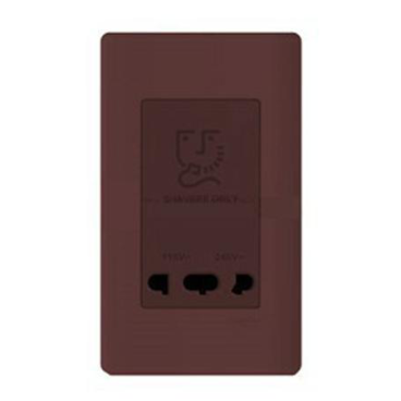 A84727_ BZ - Ổ cắm dao cạo râu