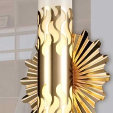 AC32-134: Đèn LED 6W ánh sáng vàng - KT: 16*25cm