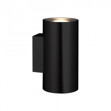 ARA-14W: ĐÈN TƯỜNG LED ARA VỎ ĐEN 2*7W - ÁNH SÁNG VÀNG