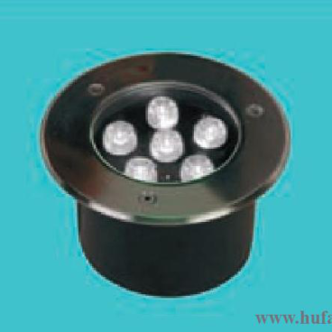 AS - 02 - Đèn LED âm sàn 6W - ánh sáng (vàng/xanh dương /xanh lá) - HF