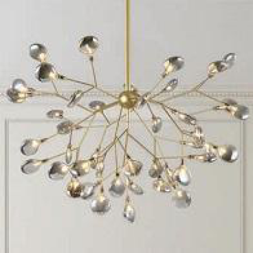 AU - ĐT -2001/45 GD: Đèn chùm LED G4*45 bóng chao khói , KT: Ø700mm*H650mm