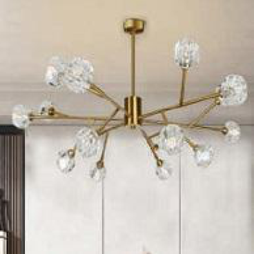 AU - ĐT6628/15: Đèn chùm LED G9*15 bóng , KT: Ø800mm*H640mm