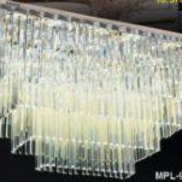 AU - MPL- 9879/1050 - REC: Đèn áp trần Phale - KT: L1050mm x W750mm x H500mm -  Đèn LED đổi 3 màu - Remote