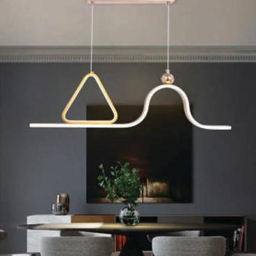 AN - TL - 3201/700 GD: Đèn thả LED - L700mm x H1200mm - Đèn LED đổi 3 màu - Remote